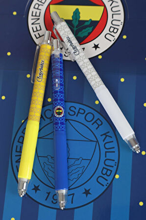 "DEKOMUS CEP DEFTERİ HEDİYELİ" YENİ SEZON LİSANSLI FENERBAHÇE WISE VERSATİL UÇLU KALEM 0,7 MM 