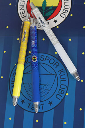 "DEKOMUS CEP DEFTERİ HEDİYELİ" YENİ SEZON LİSANSLI FENERBAHÇE WISE VERSATİL UÇLU KALEM 0,7 MM 