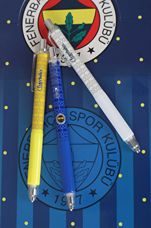 "DEKOMUS CEP DEFTERİ HEDİYELİ" YENİ SEZON LİSANSLI FENERBAHÇE WISE VERSATİL UÇLU KALEM 0,7 MM 