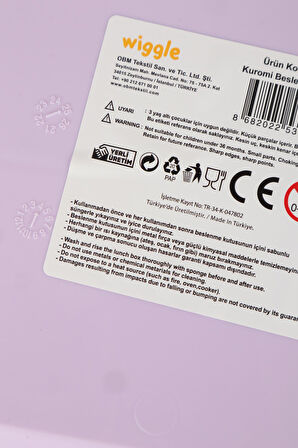 "DEKOMUS ISLAK MENDİL HEDİYELİ" YENİ SEZON LİSANSLI KUROMI 2 KATLI BESLENME KABI / LUNCH BOX 