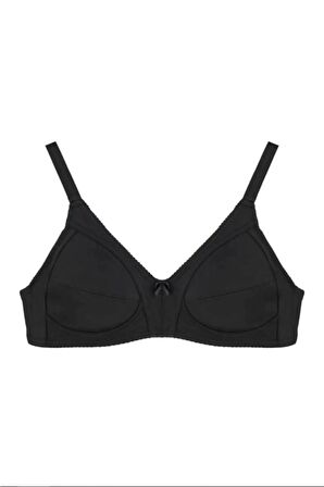 Kadın Siyah Mikro Toparlayıcı Sütyen 350