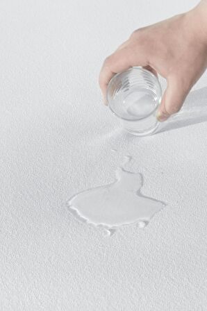 Pamuklu Sıvı Geçirmez Alez, Fitted 140x200