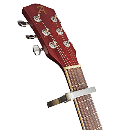 Alice Akustik Gitar Kapo Gümüş