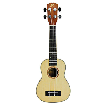 Ardor LSK2172N Ukulele CİLASIZ, MAT Kılıf Hediyeli