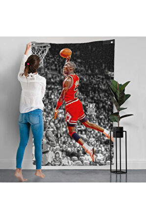 Michael Jordan Duvar Örtüsü-7856