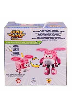HARİKA KANATLAR Dönüşen Deluxe Supercharge Dizzy HARİKA KANATLAR DİZZY