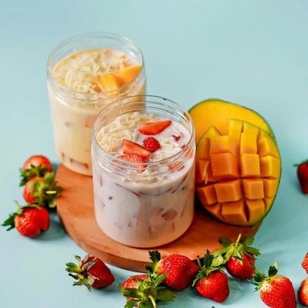 Ovalette Mango Aromalı Pastacılık Karışımı 1 Kg Meyve Özlü Tatlı Sosu