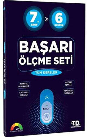 Tandem Yayınları 7. Sınıf Tüm Dersler Başarı Ölçme Seti 6 Deneme Sınavı