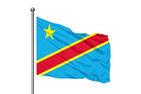 CONGO DEMOKRATİK CUMHURİYETİ GÖNDER BAYRAK