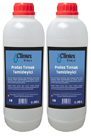 Clintex Kimya Protez Tırnak Temizleyici 2x1 Lt