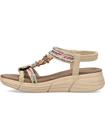 Guja 25Y154-4 Bej Kadın Terlik