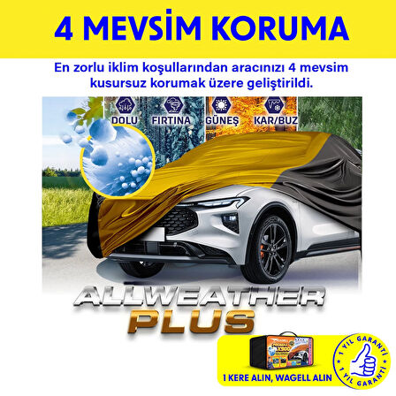 Dacia Sandero 2008-2012 DOLU VE GÜNEŞ KORUMALI X900 Araba Brandası - Oto Çadır Örtü