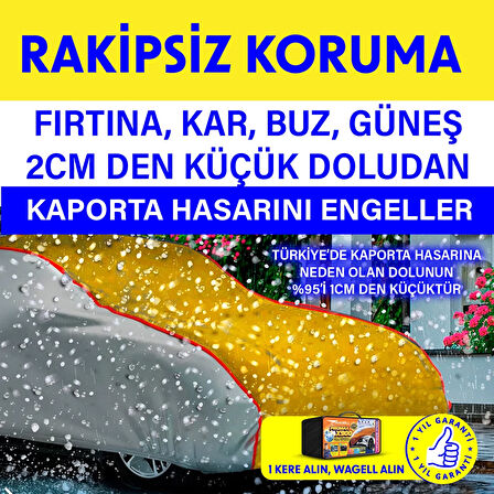 Mercedes C Serisi Station wagon SW DOLU VE GÜNEŞ KORUMALI X900 Araba Brandası - Oto Çadır Örtü