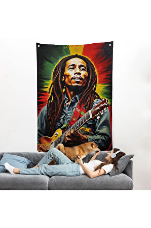 Bob Marley Duvar Örtüsü-7863