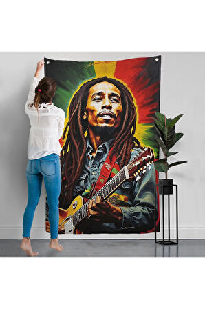 Bob Marley Duvar Örtüsü-7863