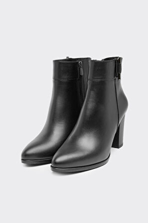 Hakiki Deri Topuklu Kadın Bot