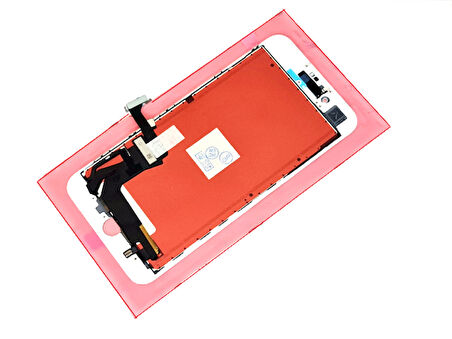 Tkgz İPhone 8 PLUS Lcd Ekran dokunmatik (LW Marka TOZBANTI) BEYAZ