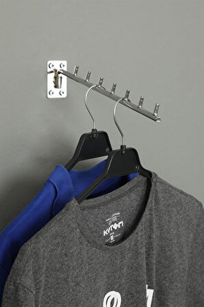 Duvara Monte 8'lik Telden Eğri Baston