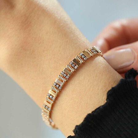 Taşlı Ray Bileklik