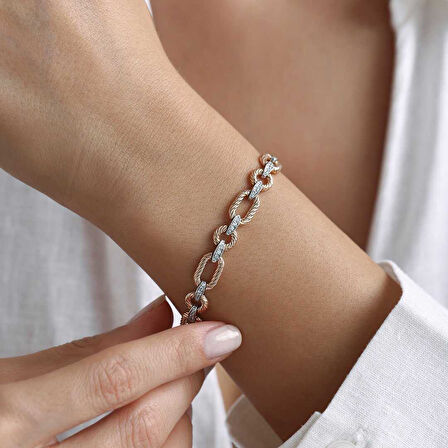 Kuvars  Chain Bileklik