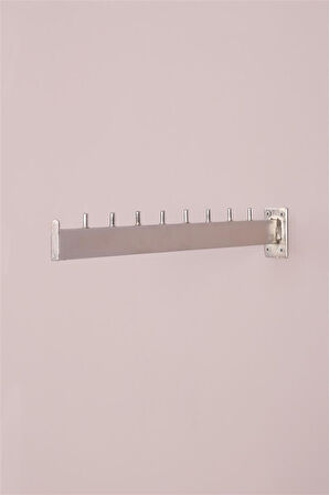 Duvara Monte Düz Krom Baston