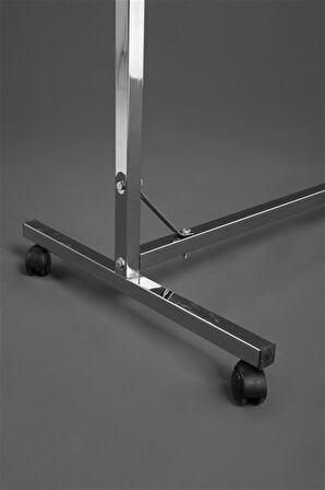 Çift Katlı Krom Askılık Ekonomik stand