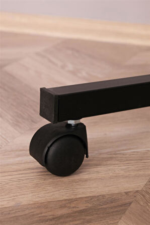 Çift Katlı Boyalı Askılık Standı