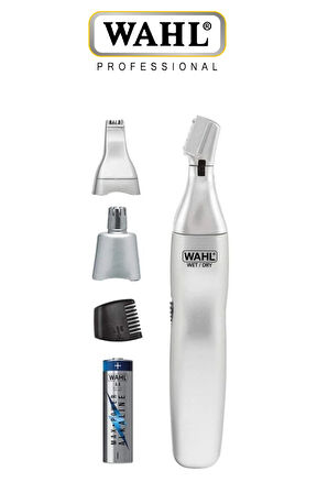Pilli Sakal Kesme Makinesi 05606-508 + Wahl 05545-2416 Kulak Burun Ve Kaş Düzeltme Makinesi
