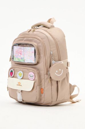 Kawaii 2'li Okul Çantası Seti İlkokul Sırt Çantası + Termal Beslenme Çantası