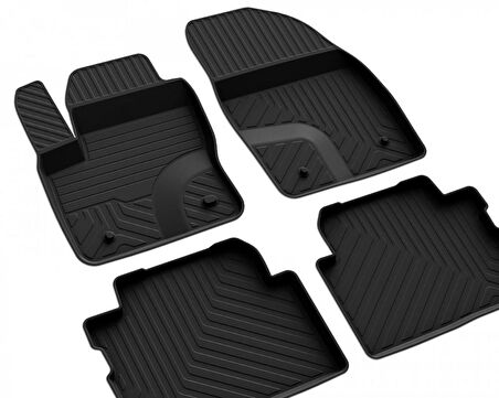 Ford Kuga 1 Ferrous 4D Havuzlu Kauçuk Paspas 2008 2012