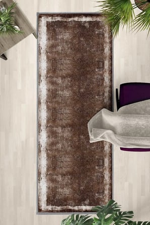 Ehl-14 Yıkanabilir Yolluk Halı Kaymaz Taban Salon Mutfak