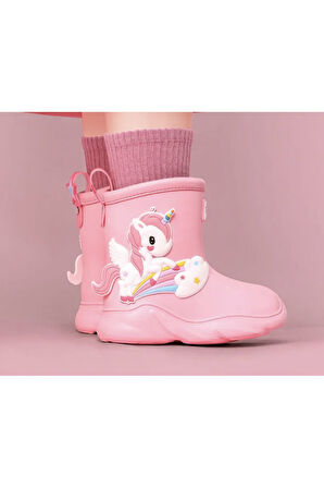 Petityu Unicorn Yağmur Botu Pembe Şirin