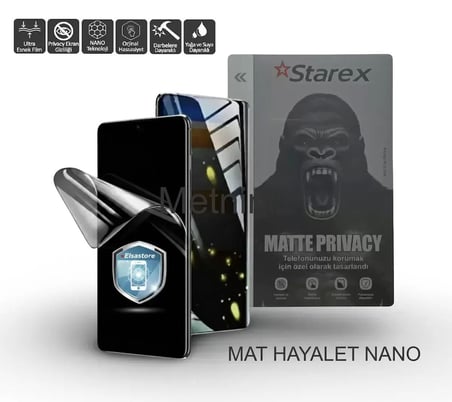 General Mobile GM 26 -5G- NANO Ekran Koruyucu Ultra İnce MAT HAYALET - STAREX