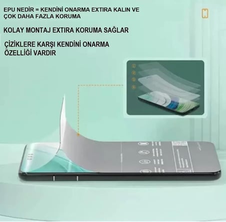 General Mobile GM 26 -5G- NANO Ekran Koruyucu Ultra İnce MAT HAYALET - STAREX