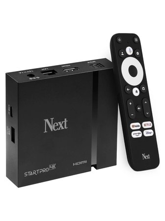 Next Start Pro 4k Media Player + 1 Yıllık Sporun Yıldızı Paketi Kurulumsuz (Web,Cep,Tablet,Smart Androidtv)