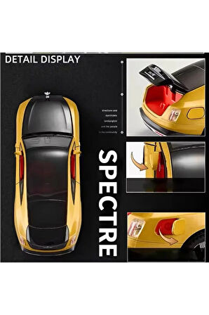 Rolls-Royce Spectre 1:24 Ölçek Premium DieCast Model Araba Kapıları Açılır Rolls Royce
