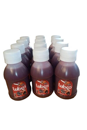 2t 2 Zamanlı Kırmızı Benzine Karışım Yağı 100 Ml X 12