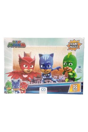 Ca Games Pjmask Frame CA5191 - CA5192 3+ Yaş Büyük Boy Puzzle 35 Parça