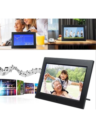 Reytek Dijital Fotoğraf Çerçevesi 10'' Inç Video+Mp3 Uzaktan Kumandalı IPS Ekran Kalitesi