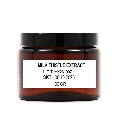 Milk Thistle Extract 100 gr Deve Dikeni Ekstresi