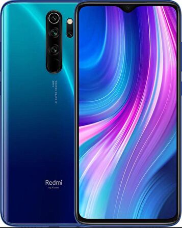 Xiaomi Redmi Note 8 Pro Mavi 6 GB Ram 128 GB YENİLENMİŞ ÜRÜN