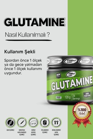 Conlast Güç ve Protein Paketi Whey Çikolata 2000g/Creatine 120g/Glutamıne 120g/Bcaa 120g Hediye Shaker