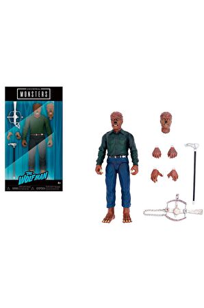 MONSTERS Canavarlar Kurt Adam figürü 15cm THE WOLF MAN MONSTERS KURT ADAM FİGÜRÜ