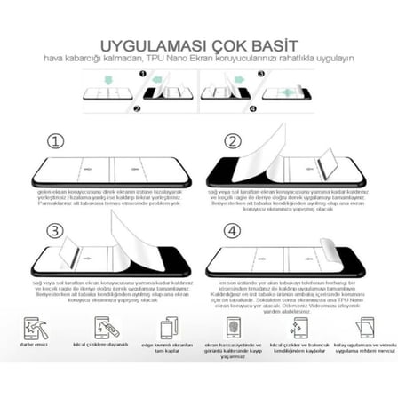 Samsung Galaxy M31 NANO Ekran Koruyucu ULTRA İnce Esnek - Mat Hayalet Umbos