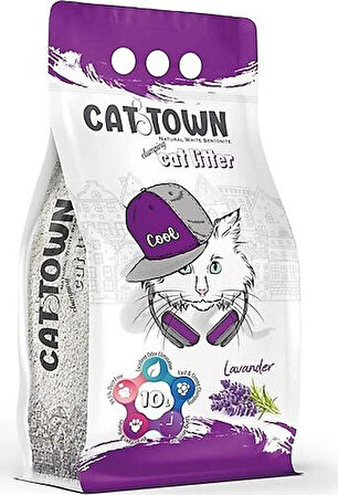 CAT TOWN LAVANTA KOKULU KEDİ KUMU 10LT.