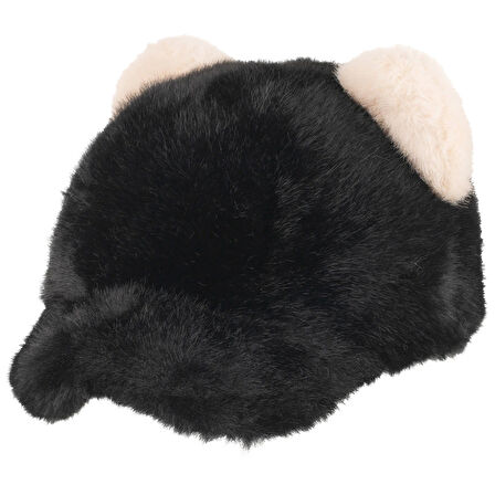 Suyutti K24440-07 Kadın Kürklü Siperli Şapka