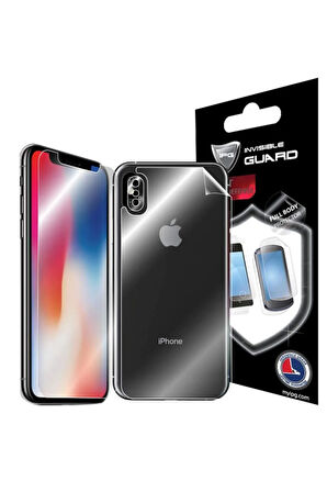Apple Iphone Xs Max Görünmez Hydrogel Tam Kaplama (EKRAN VE ARKA KORUMA)