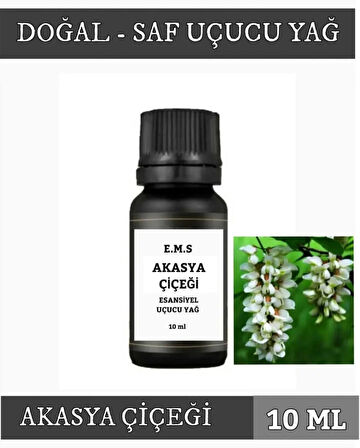 AKASYA ÇİÇEĞİ Uçucu Yağ Buhurdanlık Esansı Oda Kokusu DİFÜZÖR Uçucu Esansiyel Yağ Buhur Yağı 10 ML.