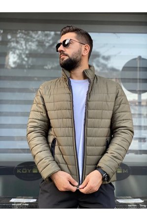 Meyasu Siyah Yeni Sezon Kalın Regular Kalıp Premium Kalite Kapitone Mont