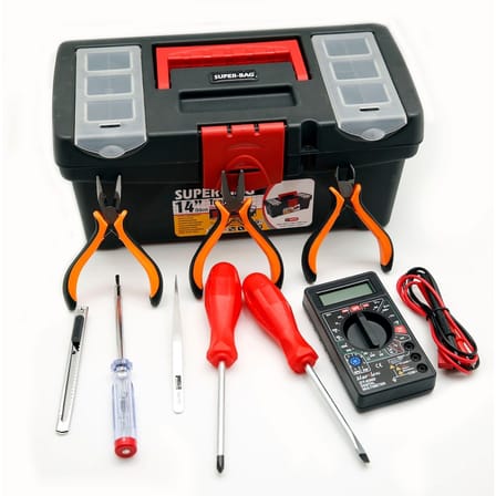 Meslek lisesi Elektrik Elektronik 10 Parça Alet Çantası Seti